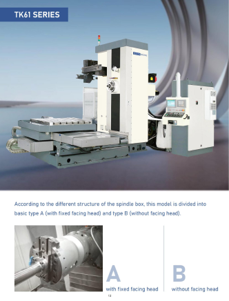 TK61 SERIES Boring Machine